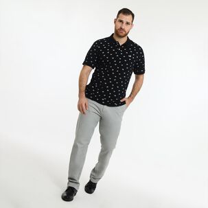 Polera Manga Corta Cuello Piqué Hombre Herald