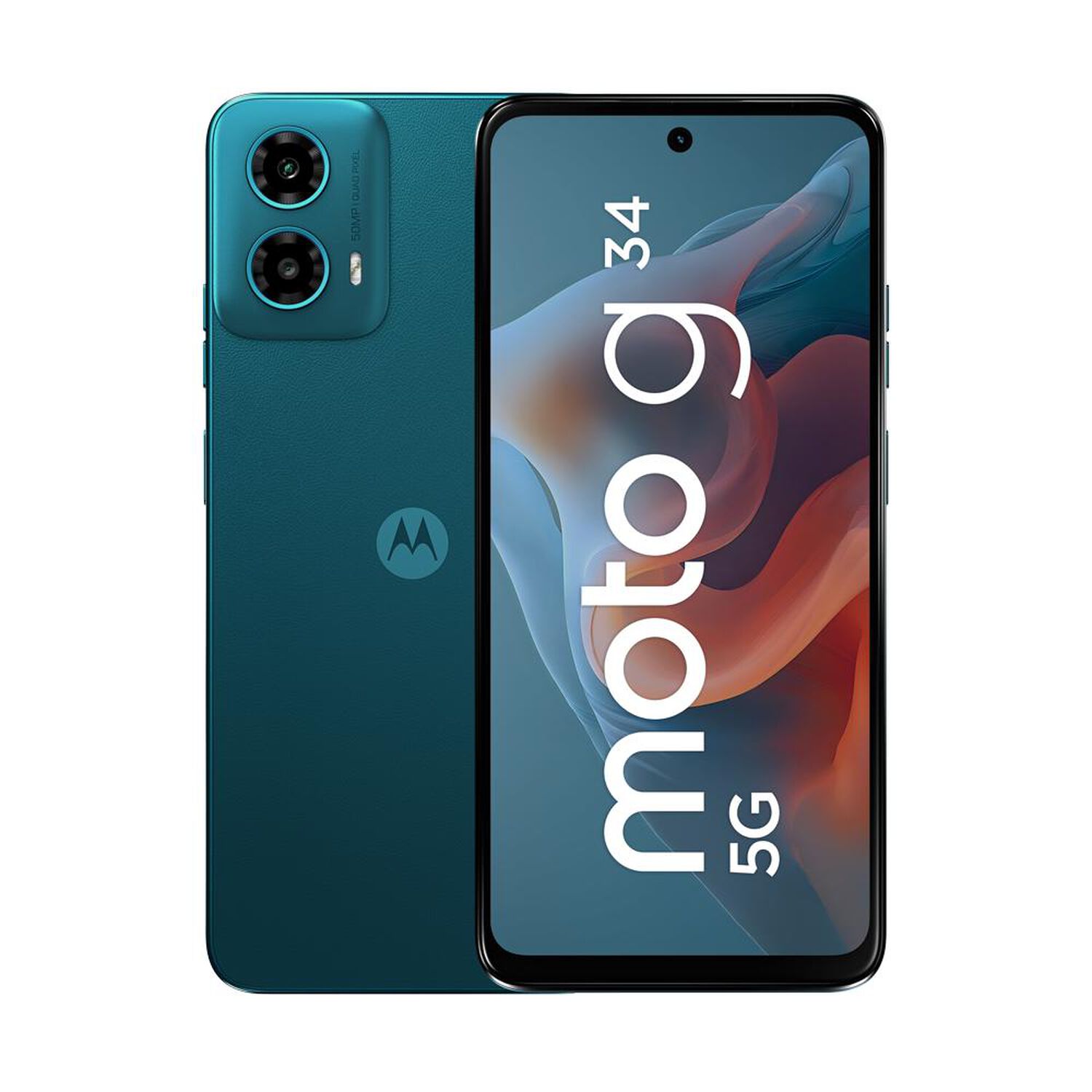Smartphone Motorola Moto G34 / 5G / 256 GB / Verde Oceano / Liberado