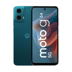 Smartphone Motorola Moto G34 / 5G / 256 GB / Verde Oceano / Liberado