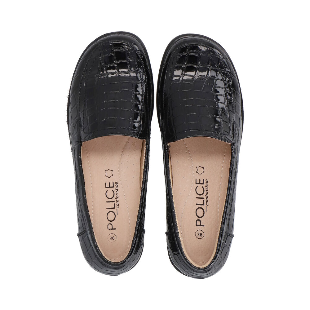 Zapato Karlar Negro Police image number 2.0