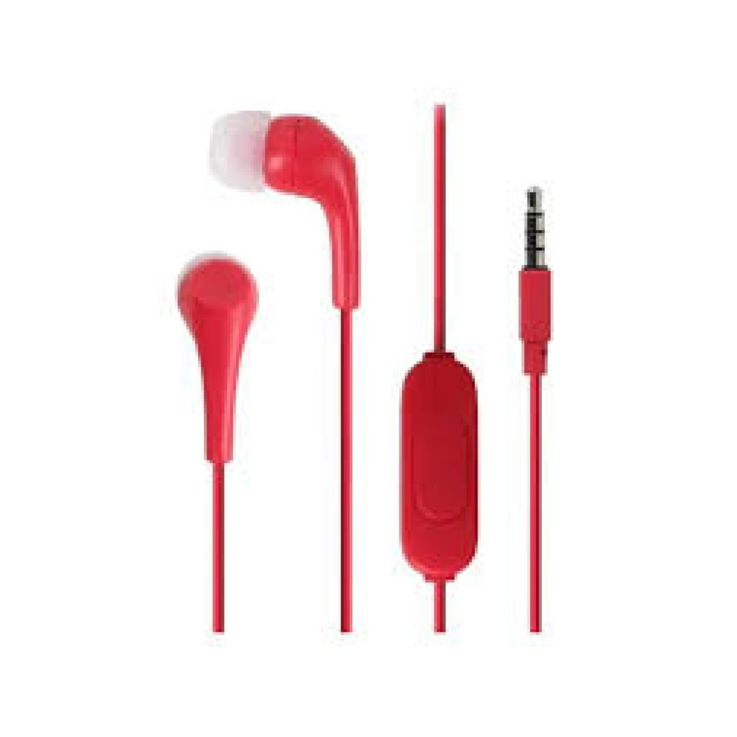 Audifono Manos Libres Jack 3.5 Rojo Earbuds 2 image number 1.0