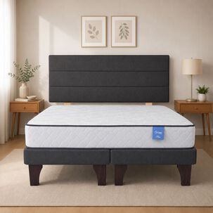 Cama Europea 2 Plazas 190 Rest Respaldo Atacama