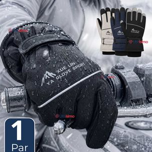 Guantes Para Moto Impermeables Surtidos Touchscreen Antideslizantes T&eacute;rmicos