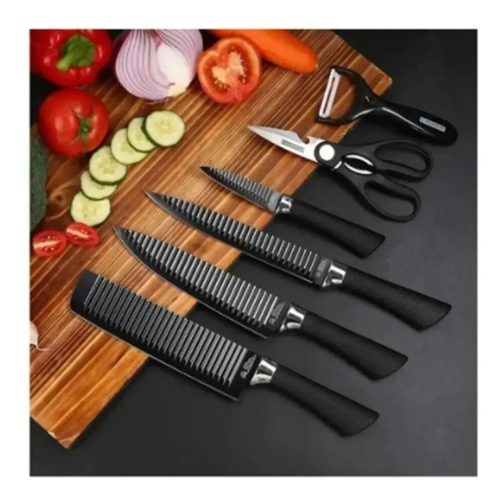 Set De 6 Cuchillos De Cocina image number 1.0