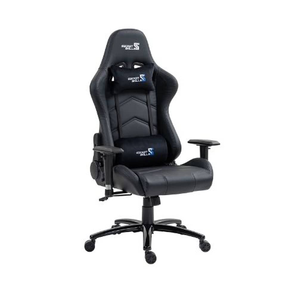 Silla Gamer Black Panther Negro/negro image number 2.0