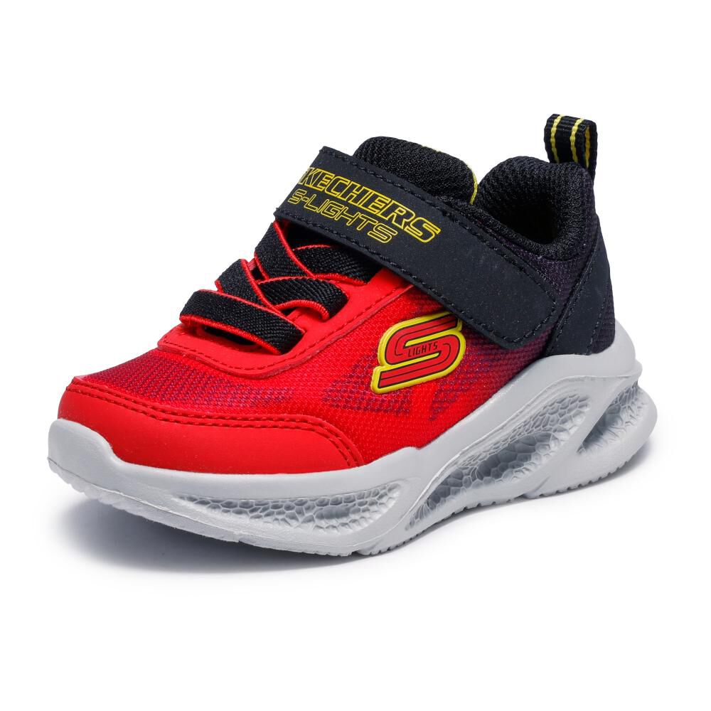 Zapatilla Infantil Niño Skechers Skechers Meteor-lights-krendo Rdbk image number 3.0