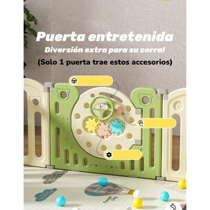 Corral Armado Multiposiciones Accesorios 153*160cm Lubabycas