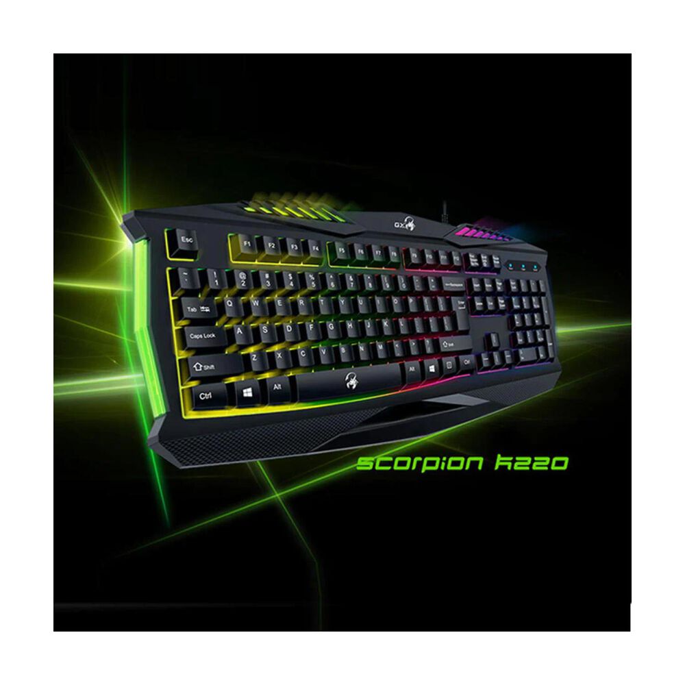 Teclado Gamer Usb Retroiluminado Scorpion K220 image number 2.0