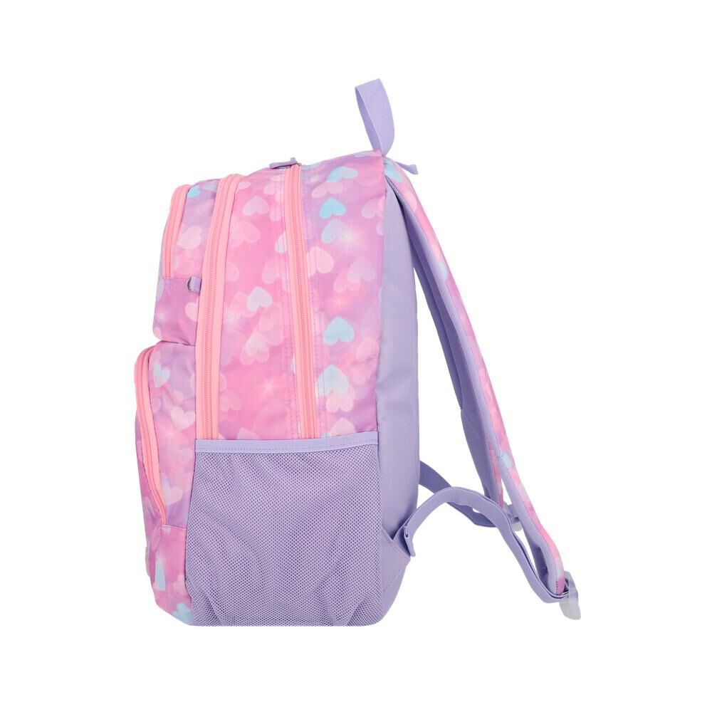 Mochila Xtrem Hopper 2.0 6xt Corazones Rosado image number 4.0