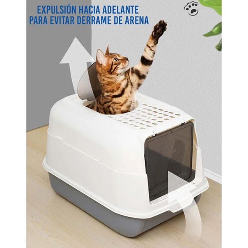 Caja Arenero Cerrado Antisalpicaduras Sanitaria Para Gato image number 4.0
