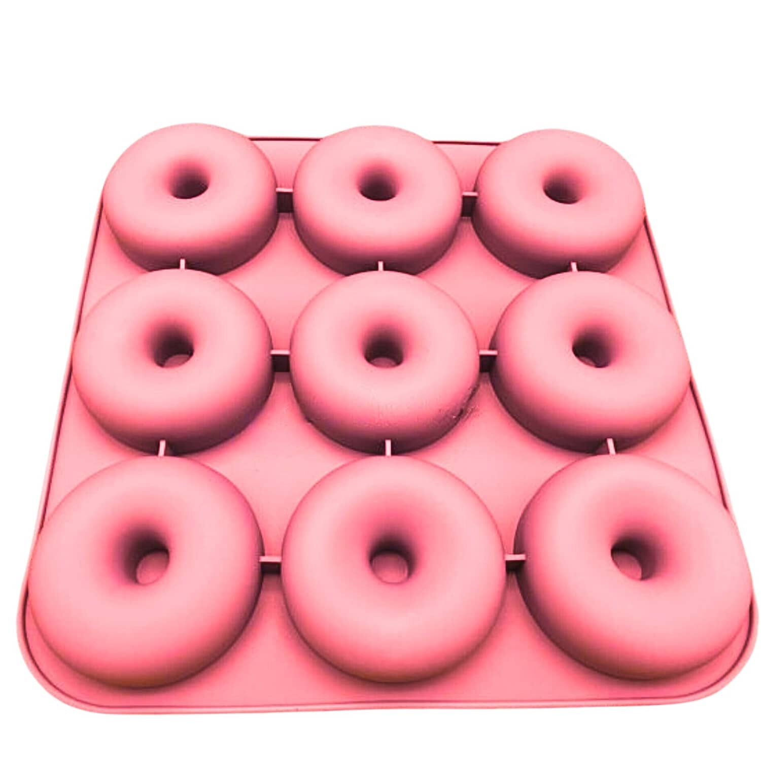 Moldes De Silicona Para Donas Rosa image number 2.0