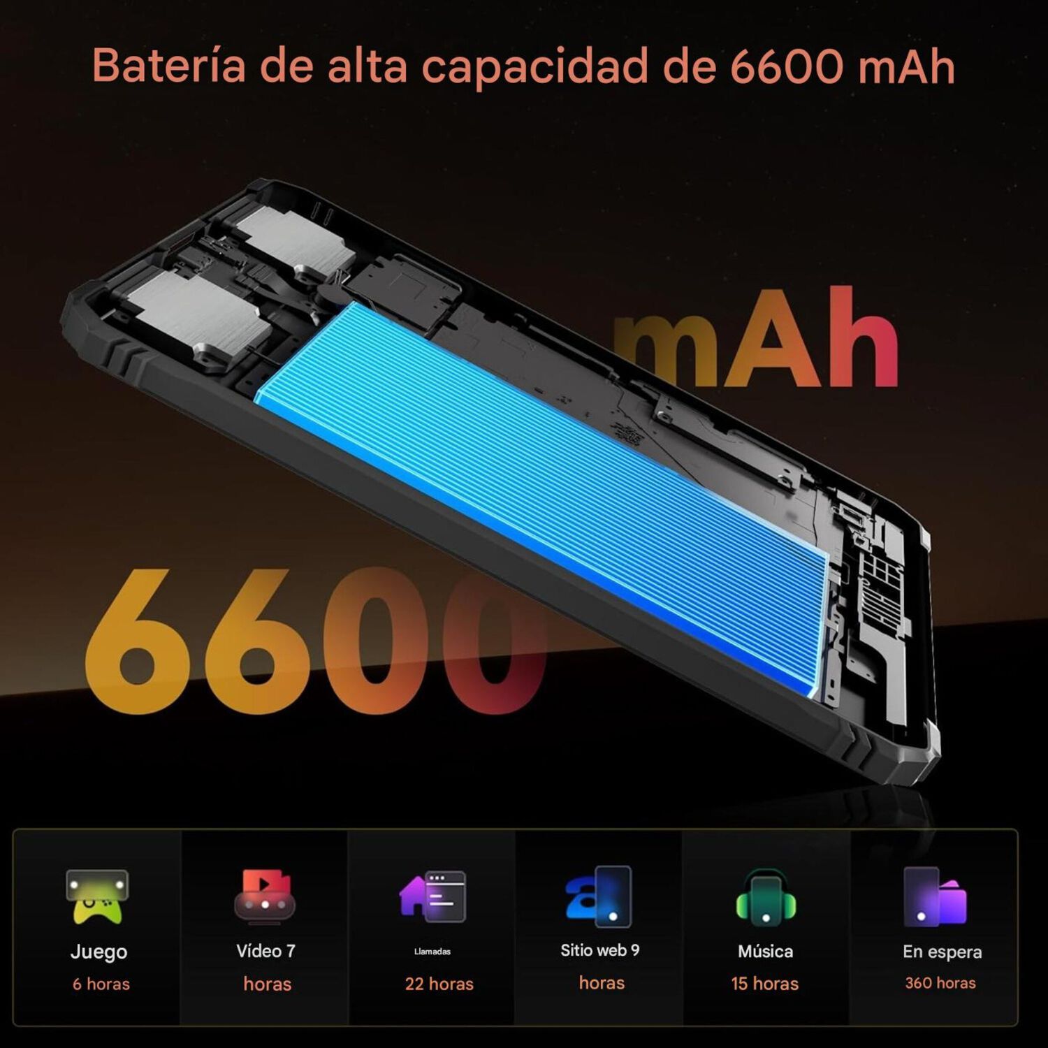 Tablet Rugerizada Blackview Active 5 8" Android 15 8gb 128gb image number 7.0