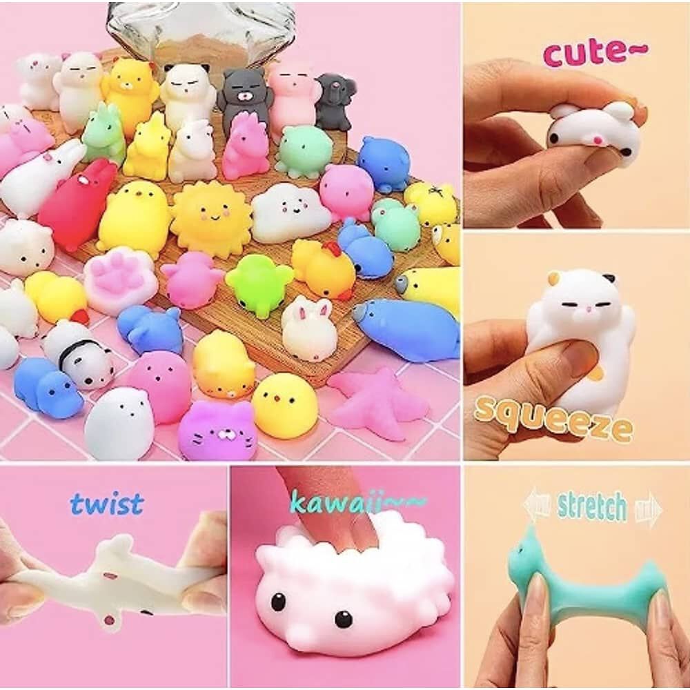 Pack 36 Unids Squishys Antiestress Mochi Juguete Surtidos image number 4.0