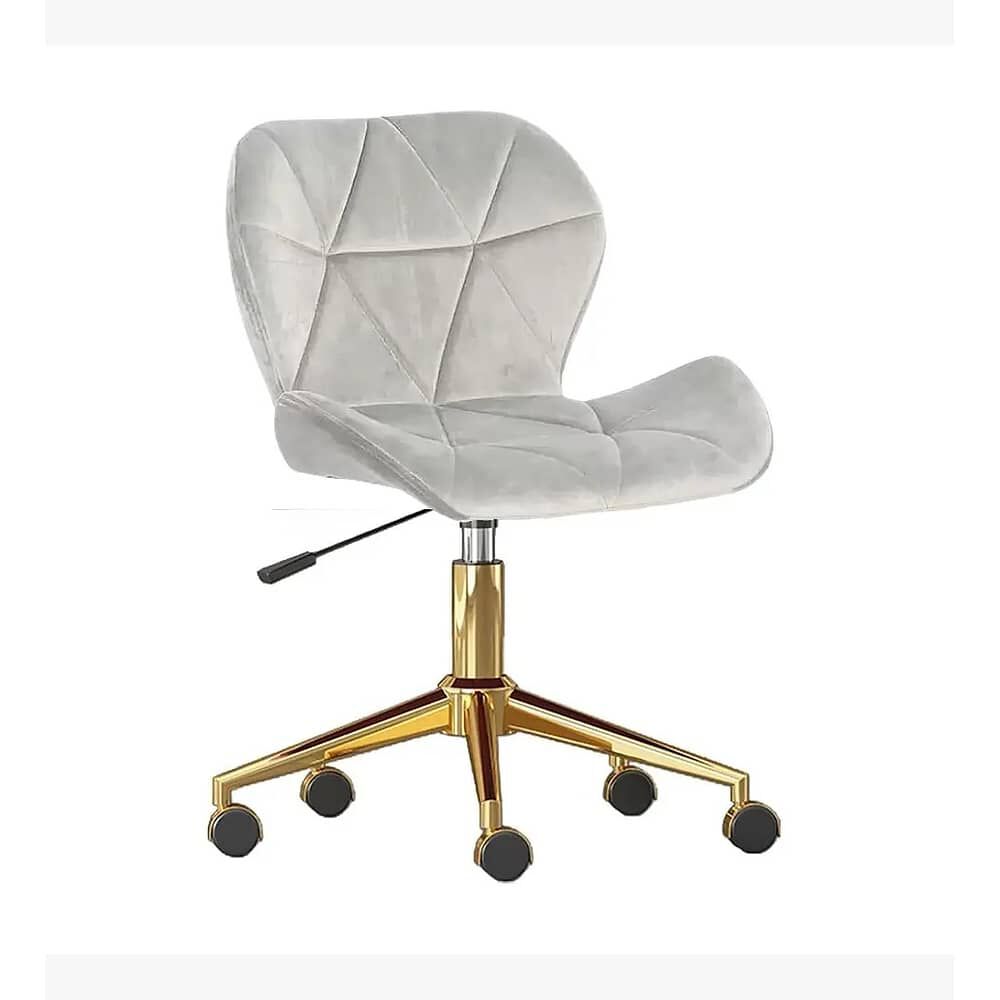 Pack De Sillas Mariposa Para Manicurista Velvet Gris image number 1.0