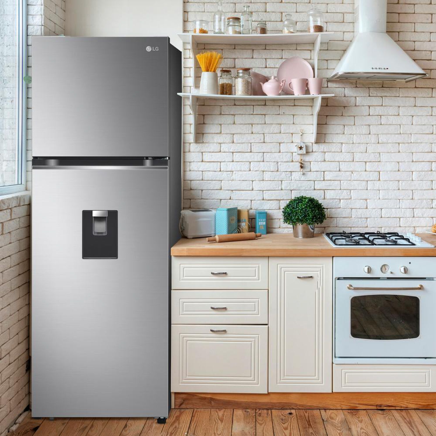 Refrigerador Top Freezer LG VT34WPP / No Frost / 334 Litros / E image number 12.0