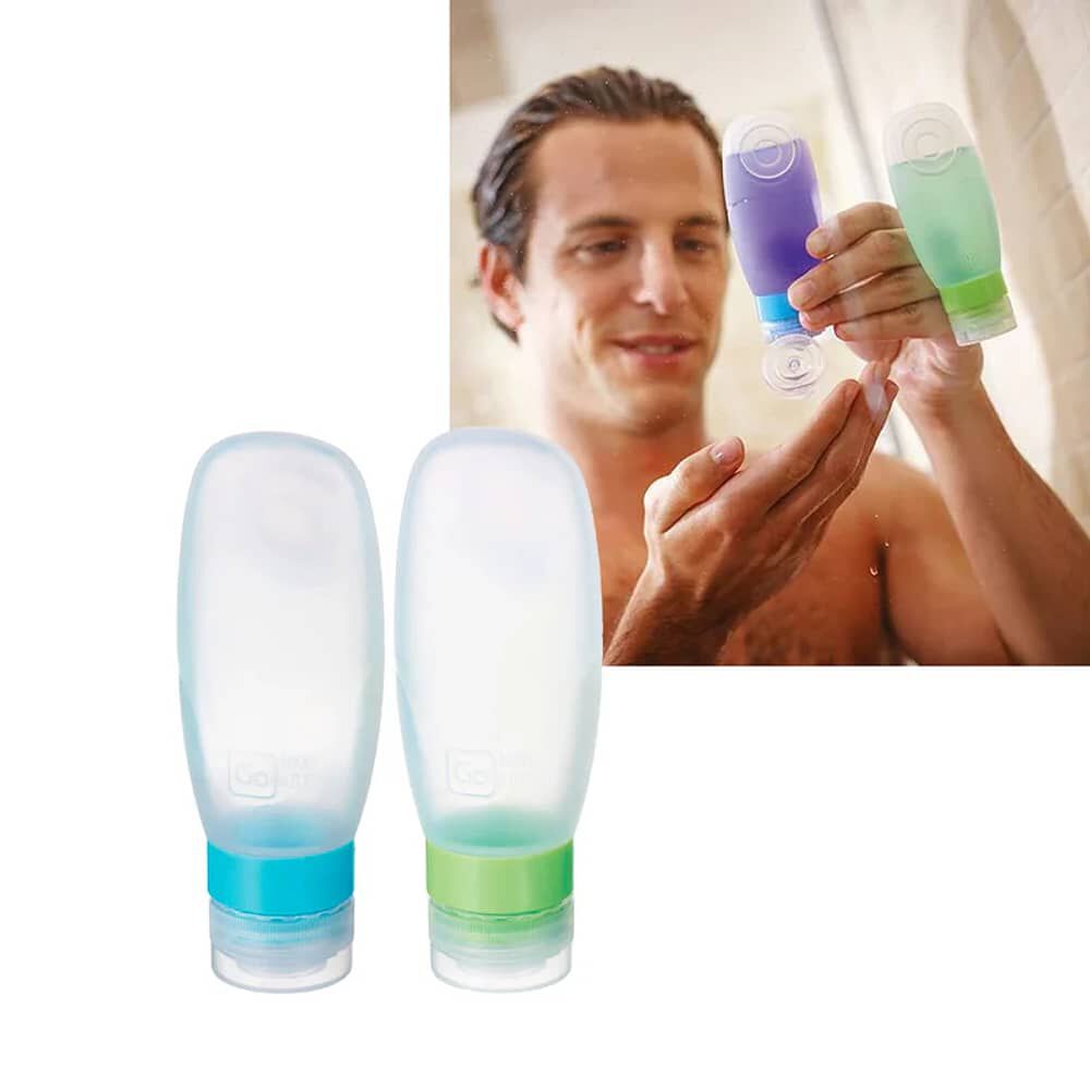 Set 2 Botellitas Para Cabina Silicona 100ml image number 1.0