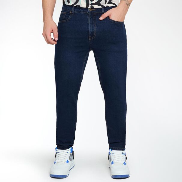 Jeans Tiro Medio Regular Hombre Skuad