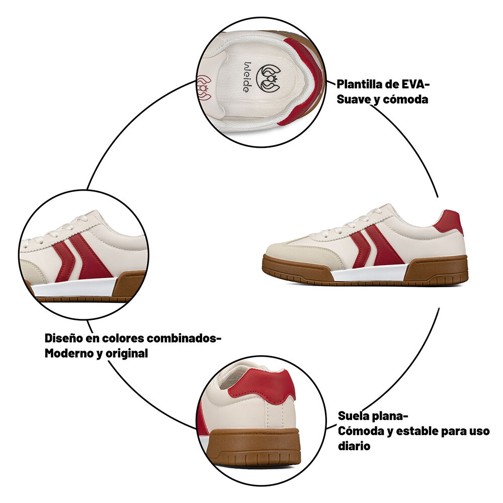 Zapatilla Urbana Deportiva Soft Mujer Weide Tfa310 image number 6.0