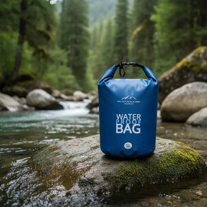 Bolsa Seca Contra Agua Impermeable Flotante Outdoor Camping Kayak 5l Azul