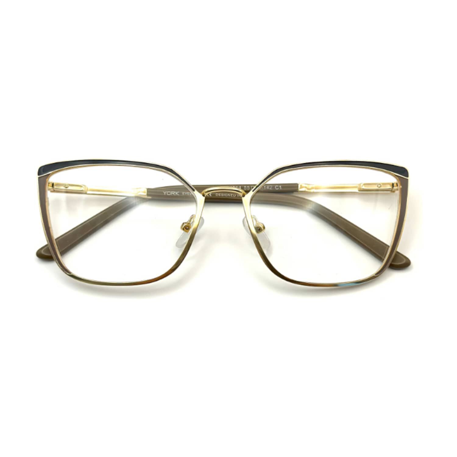 Lentes &Oacute;pticos Brigitte Dorado York Eyewear image number 3.0