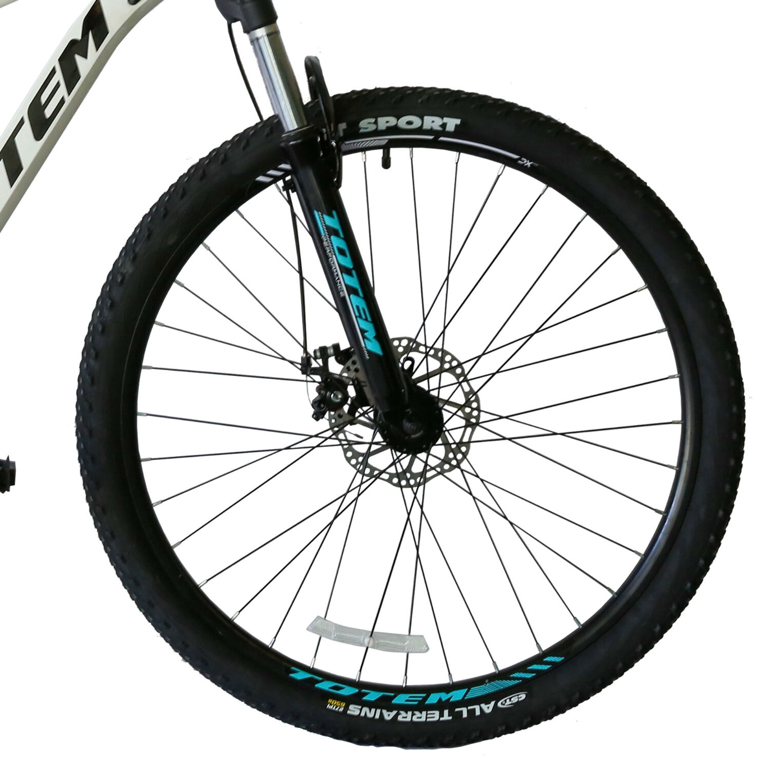 Bicicleta Totem Mtb Aro 29x19 Mod W860 Color Blanco image number 2.0
