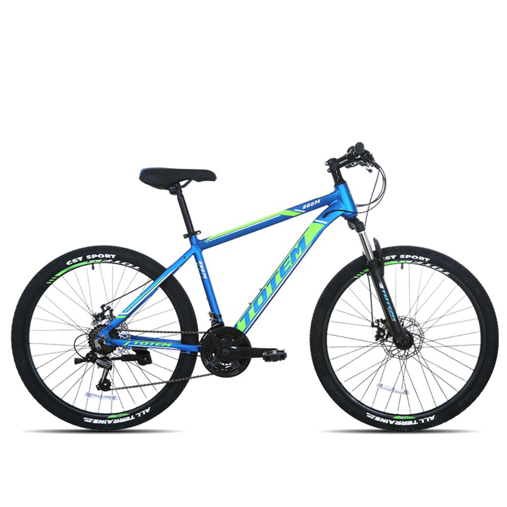 Bicicleta Totem Mtb Aro 26 Modelo Y660m Azul Verde image number 1.0