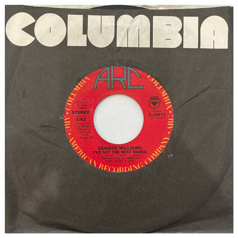 Deniece Williams - I've Got The Next Dance | 7" Single Vinilo Usado image number 0.0