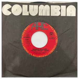 Deniece Williams - I've Got The Next Dance | 7" Single Vinilo Usado