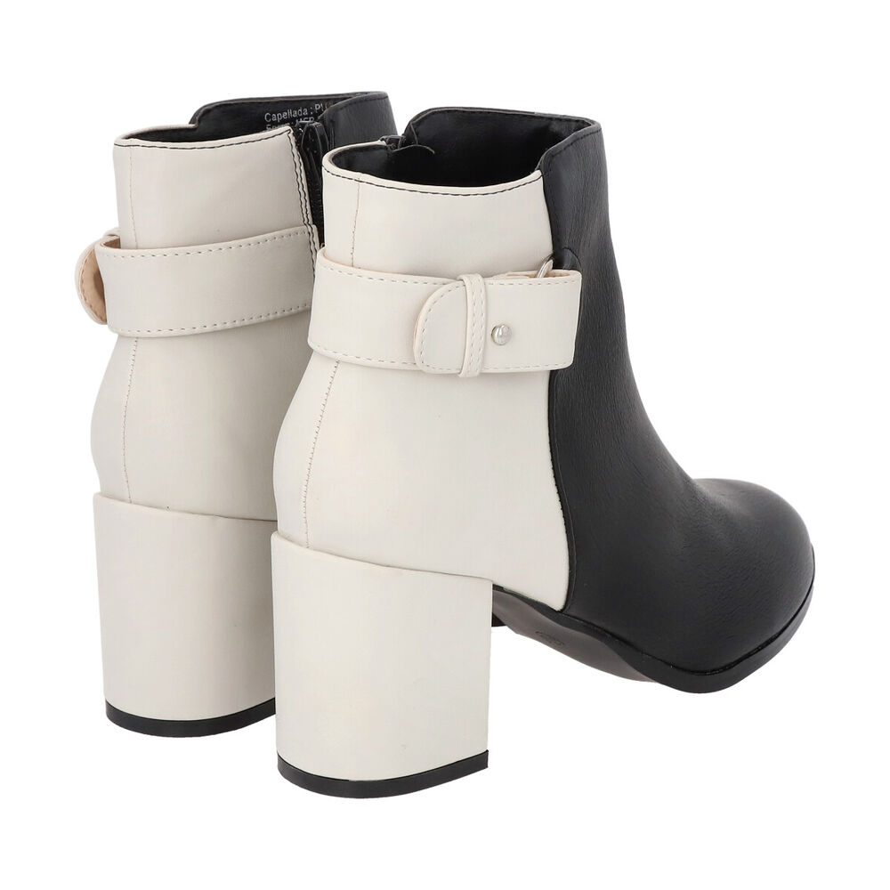Botin Mujer Negro Rodas 11 Police image number 4.0