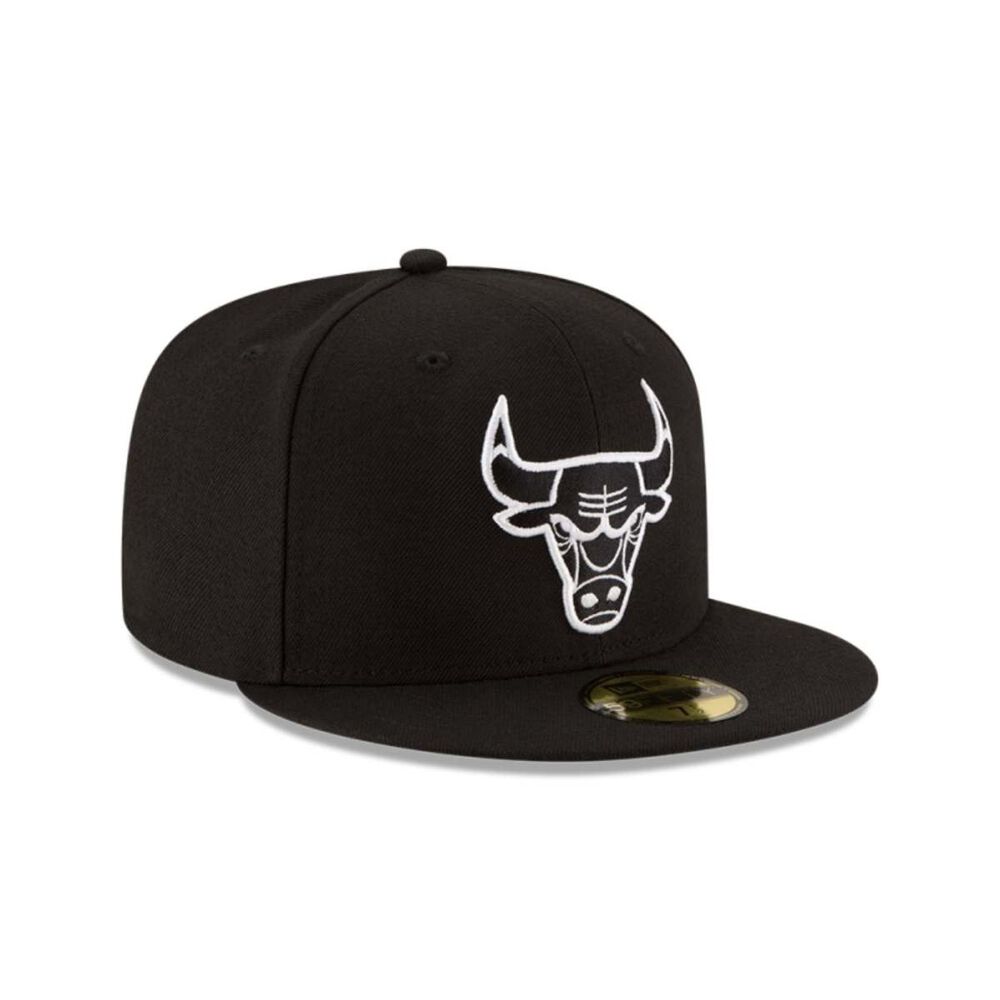 Gorra 59fifty Chicago Bulls Nba Cl&aacute;sicos Negro image number 2.0