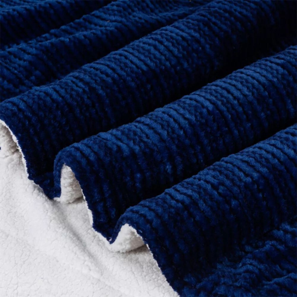 Manta Gruesa Frazada Polar Suave Ropa Cama 150 X 200 Sherpa image number 2.0