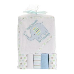 Pack Toallas Baby 86tt-settoño / Toalla Con Gorrito + 5 Toallitas