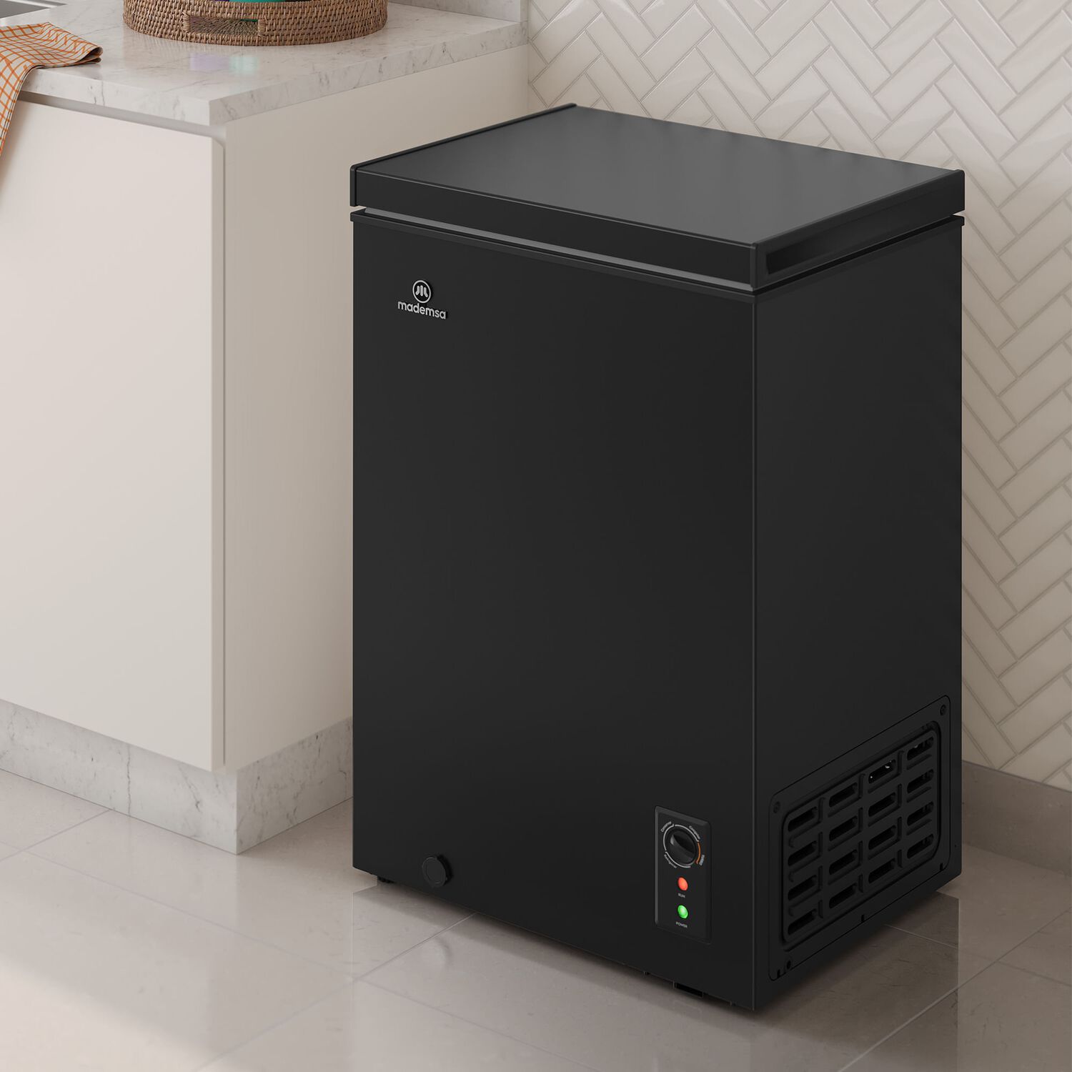Congelador Freezer Horizontal Dual 97l Fr&iacute;o Directo H100b Negro image number 8.0