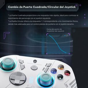 Control Gamer Thunderobo Blanco
