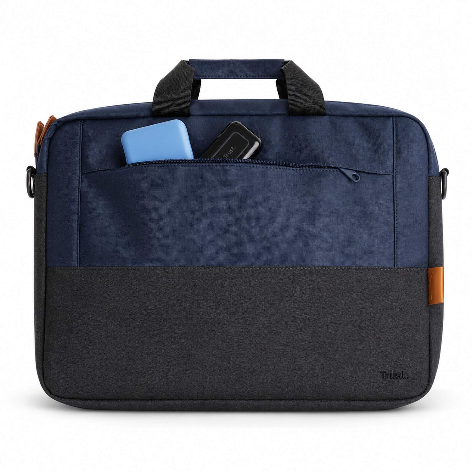 Bolso Notebook Trust Lisboa 16"ultra Delgado Navy Premium image number 3.0