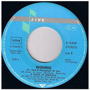 A Flock Of Seagulls - Wishing | 7'' Single Vinilo Usado