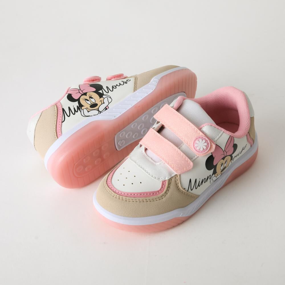 Zapatilla Infantil Ni&ntilde;a Minnie Carita Blanco image number 2.0