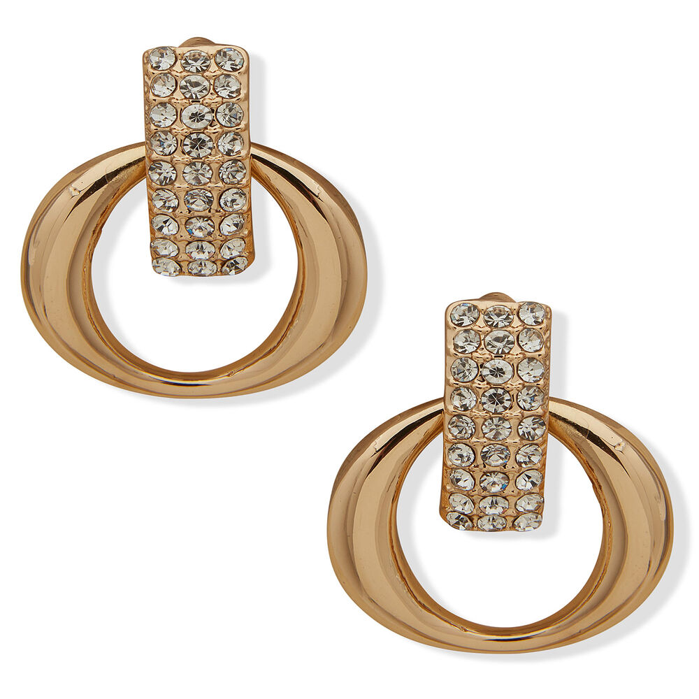 Aros Anne Klein Dorado Mujer 01g00760 image number 0.0