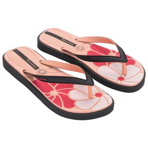 Sandalia Mujer Negro/rosa Classic Comfy Ipanema