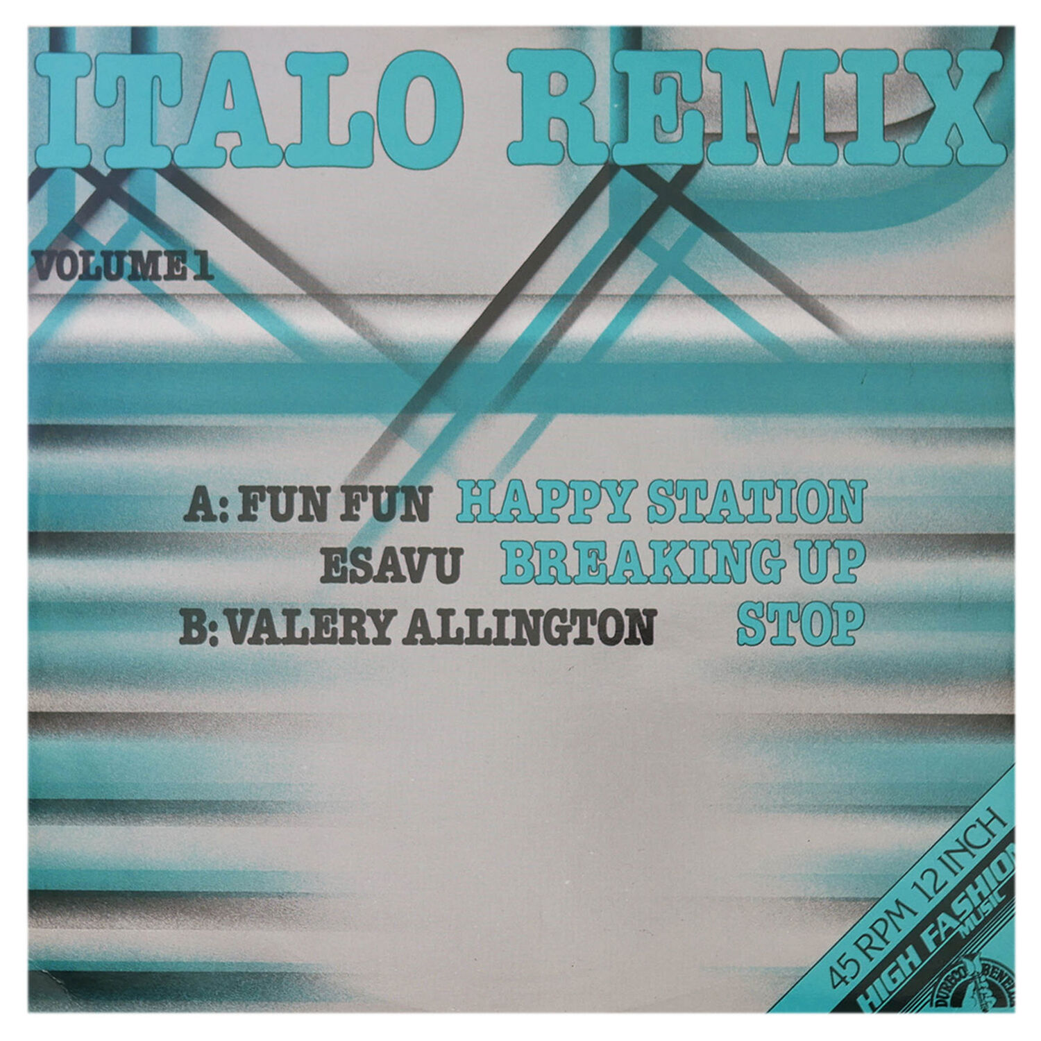 Fun Fun - Happy Station - Italo Remix Volume 1 | 12" Maxi Single Usado image number 0.0