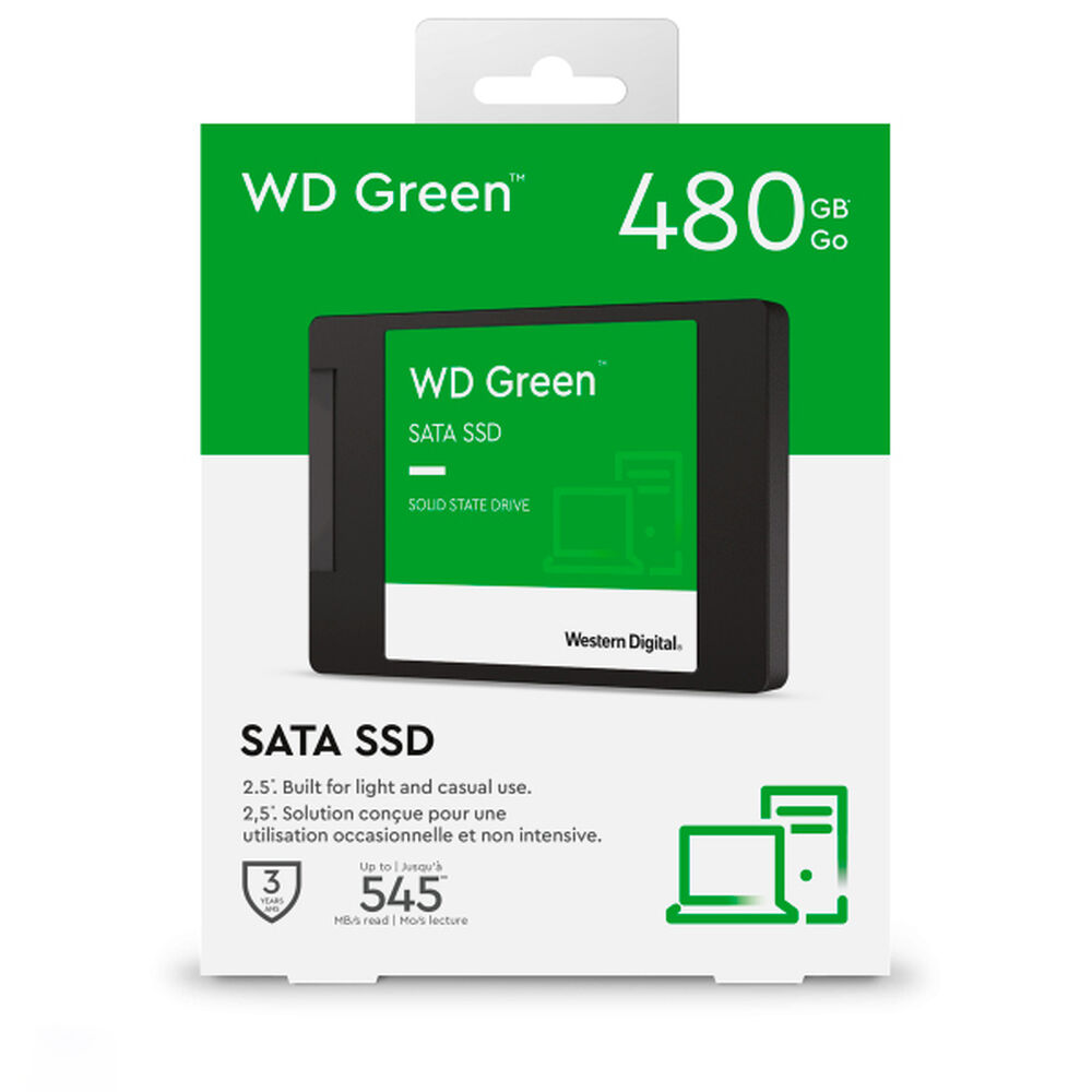 Disco Solido Ssd Interno Wd Green 480gb Sata 6gb/s 545mb/s image number 3.0