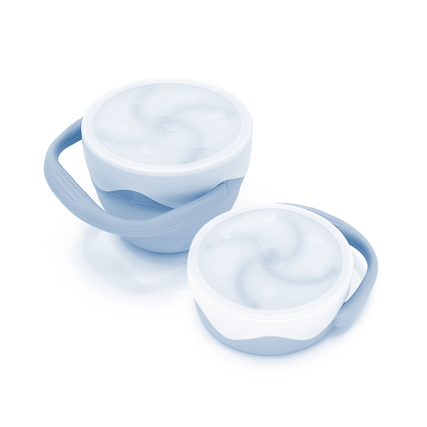 Vaso Cereal Silicona Azul image number 1.0