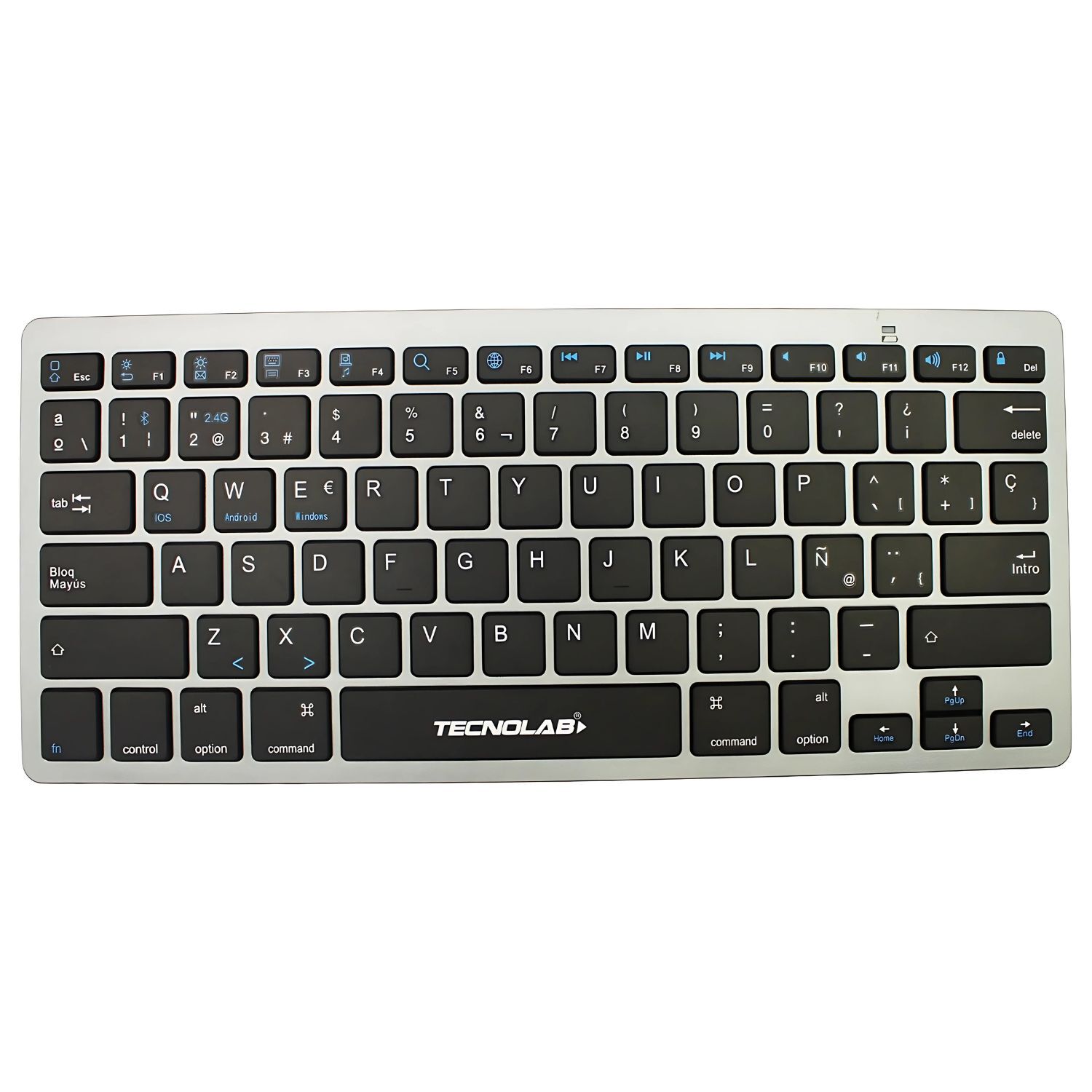 Kit Teclado + Mouse Inal&aacute;mbrico Usb-c Confortable - Ps image number 0.0