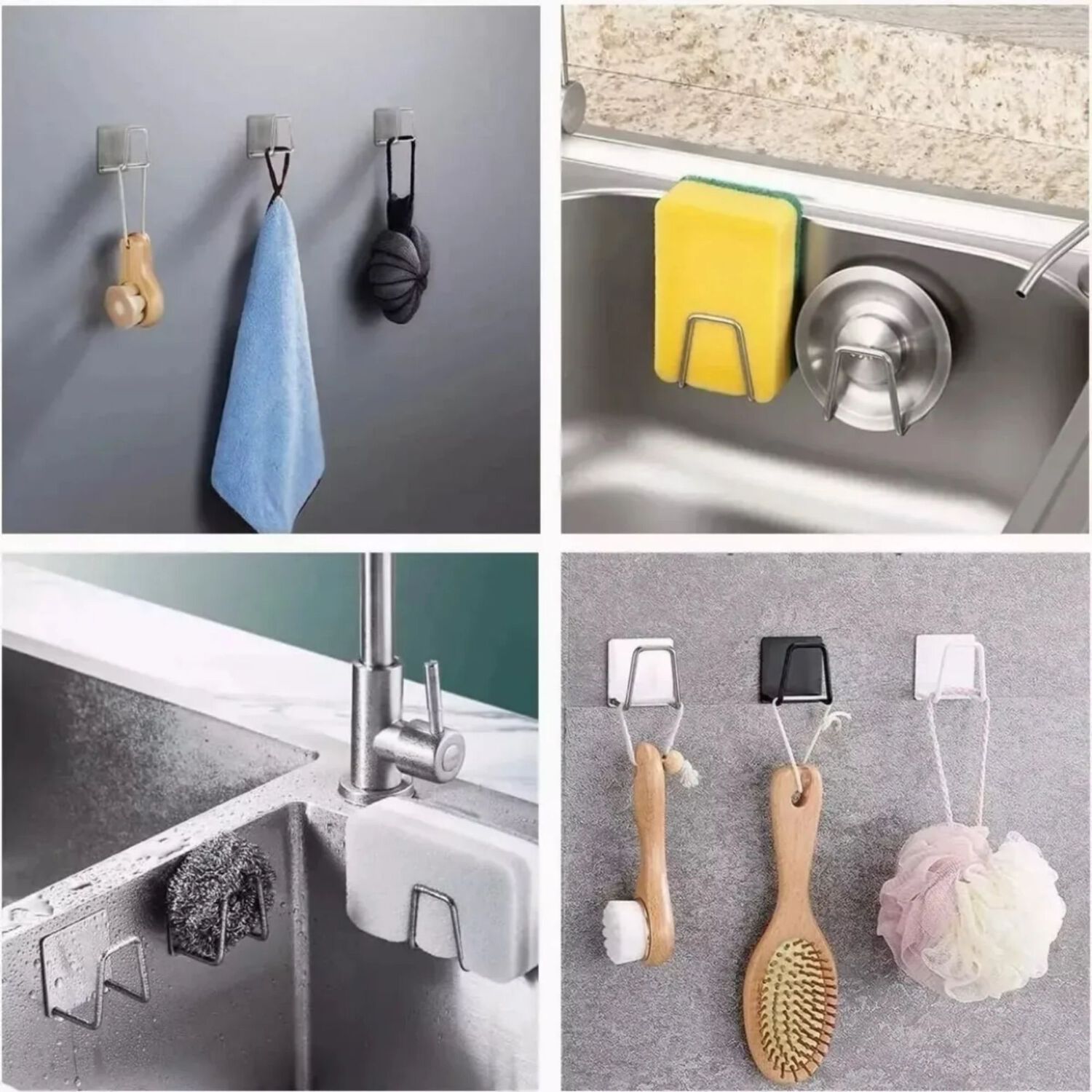 Juego Accesorios Ba&ntilde;o Toalleros Inoxidable 11 Piezas image number 4.0