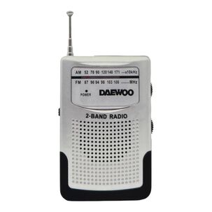 Radio De Bolsillo Am Fm Blanco Di681
