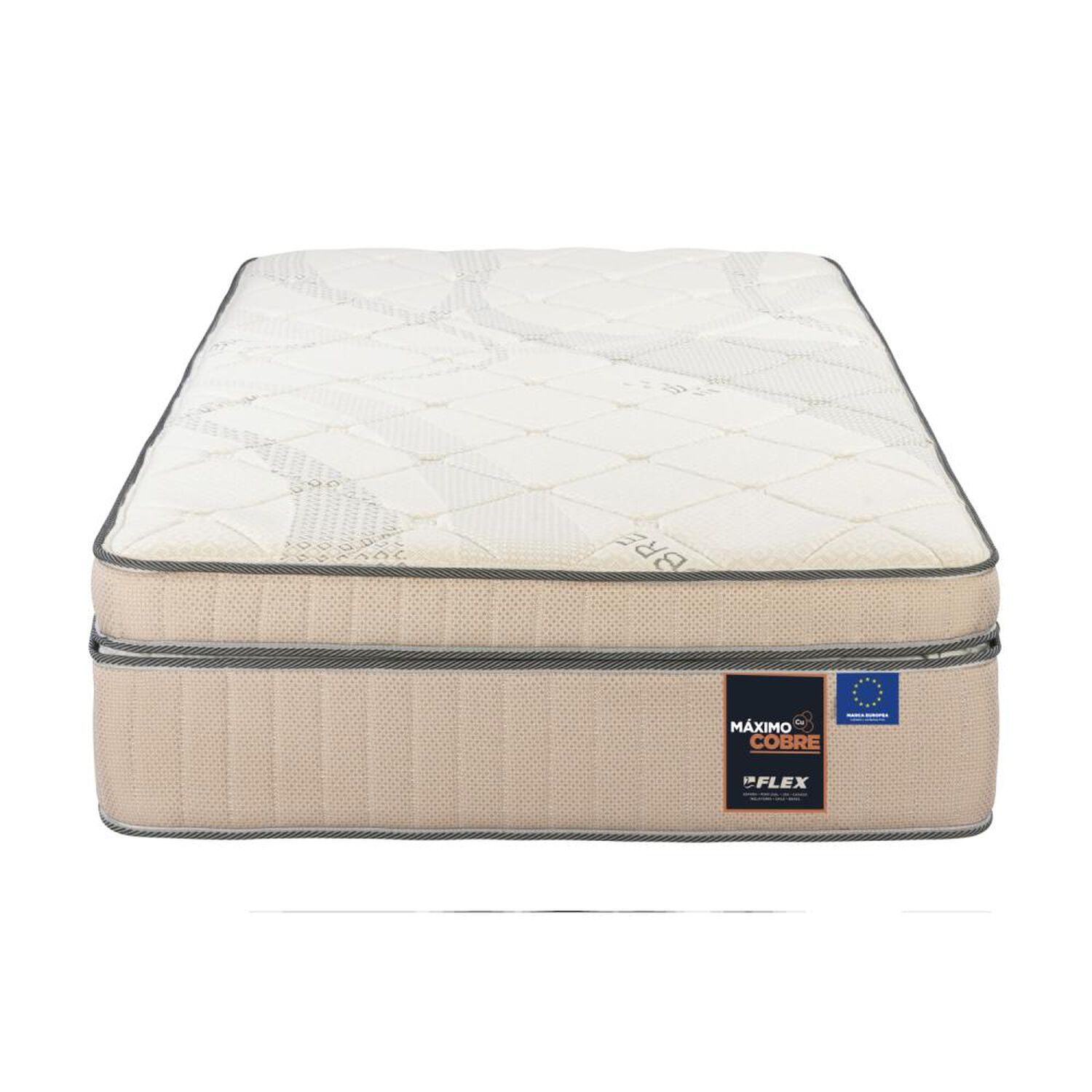 Colch&oacute;n Flex M&aacute;ximo Cobre / 1.5 Plazas / 200 Cm x 105 Cm image number 0.0