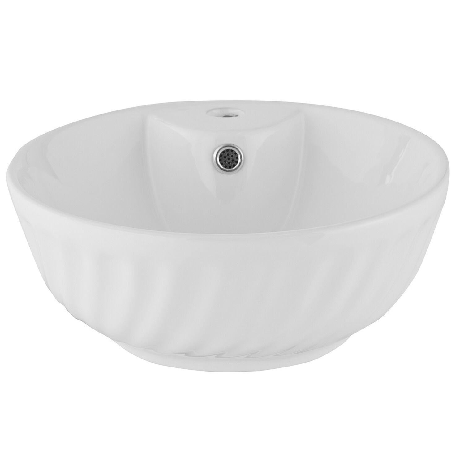 Lavamanos Sobreponer Domsa Slc629 Blanco 40x40x16 Cm image number 0.0