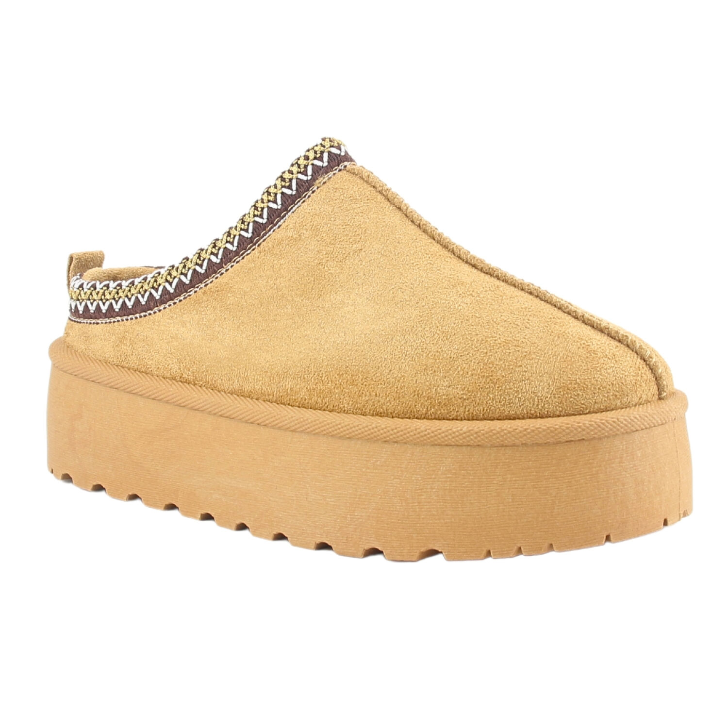 Pantufla Chalada Mujer Pinguih-3 Tostado Comfort image number 2.0