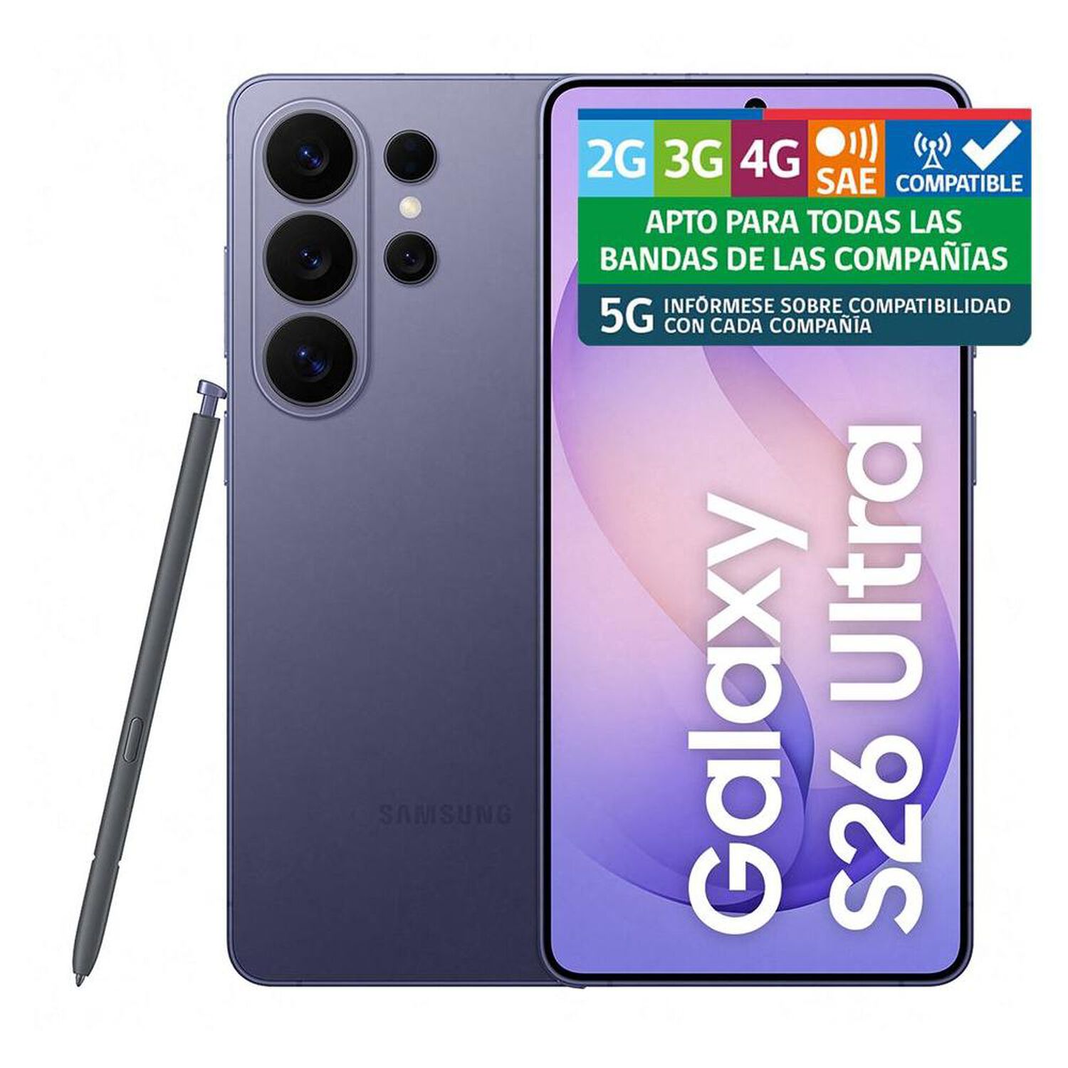 Smartphone Samsung Galaxy S26 Ultra / 5G / 256 GB / Violeta / Liberado image number 8.0