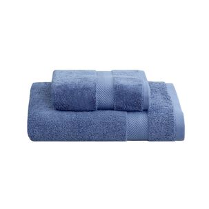 Juego Toalla Andes 2 Piezas 600 Gr Azul